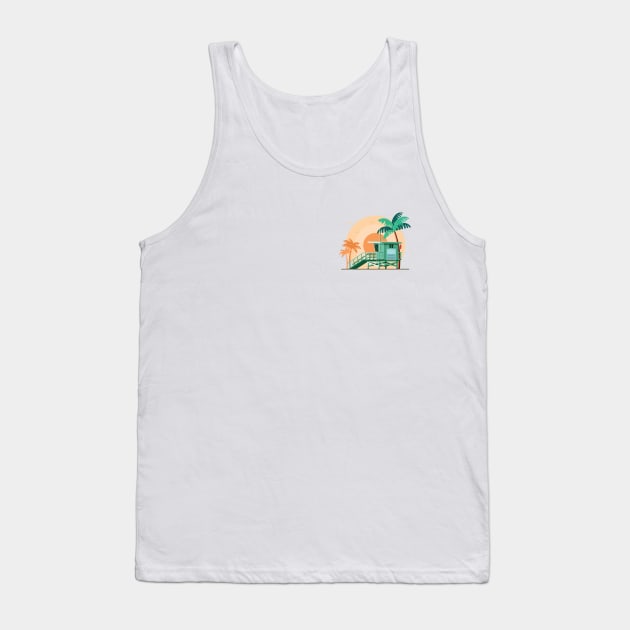 Venice Beach Tank Top by lanaxxart